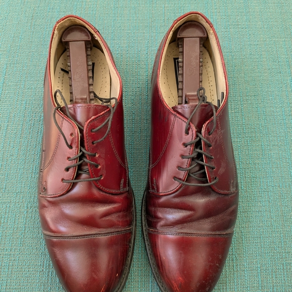Bostonian Men's Burgundy Leather Dress Shoes Host Pick